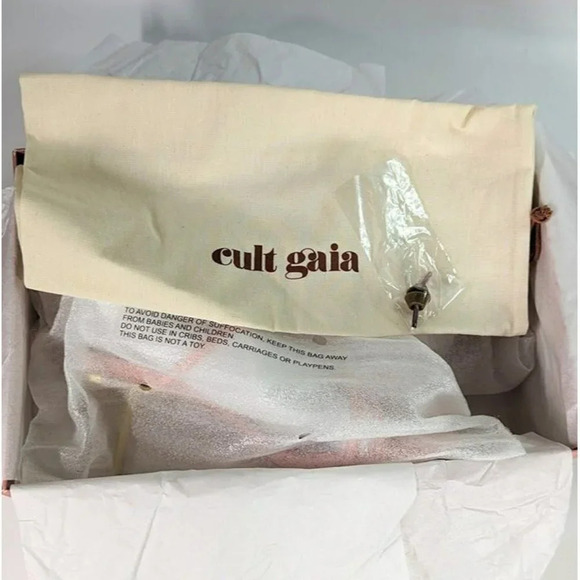 Cult Gaia Women's Lydia Square Toe Strap High Heel Sandals Size 37 (MSRP $428) - Picture 11 of 12